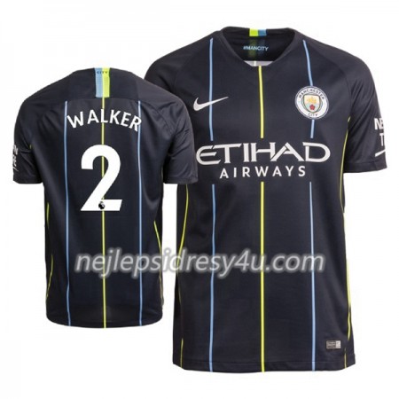 Fotbalový Dres Manchester City Walker 2 Venkovní 2018/19